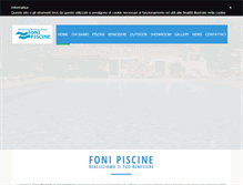 Tablet Screenshot of fonipiscine.com